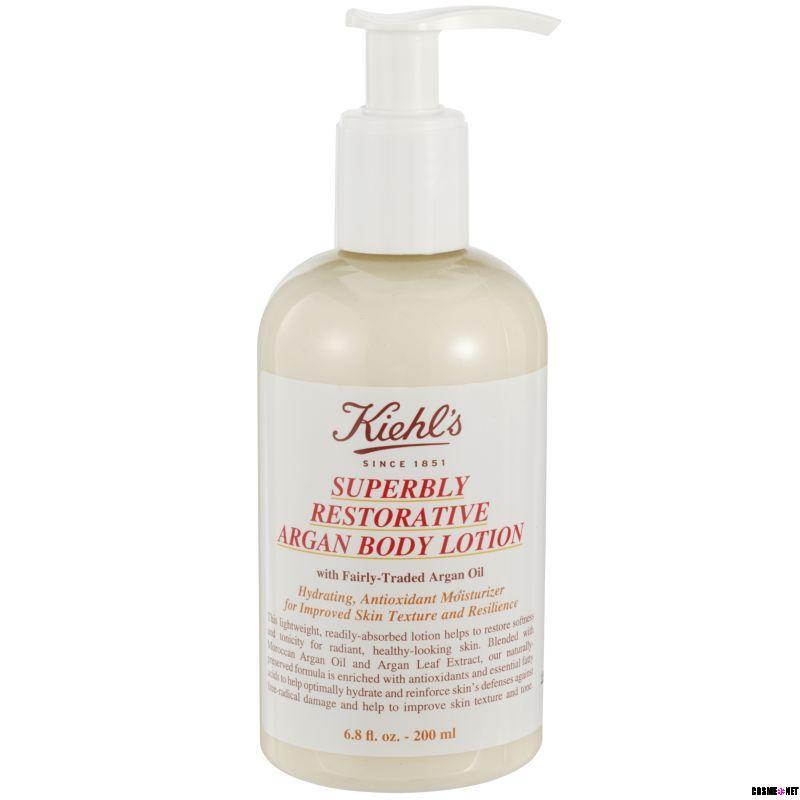 รีวิว Kiehl's Superbly Restorative Argan Body Lotion